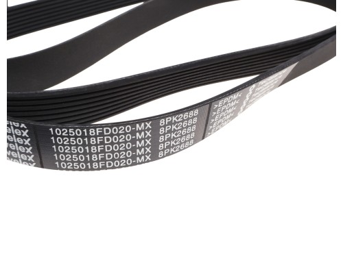 Ремень приводной поликлиновой 8PK2688 JAC N35, T6 SOLLERS Argo 2.0 MOVELEX