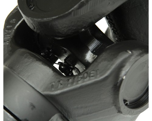 Вал карданный КАМАЗ промежуточный (4 отверстия,  торцевые шлицы) L=411мм увеличенный ресурс УКД