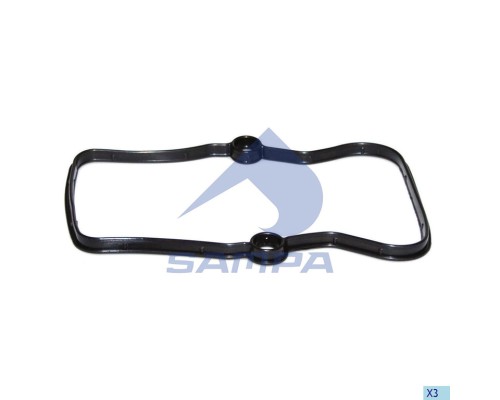 Прокладка крышки клапанной КАМАЗ-5490 MERCEDES Actros дв.OM457LA, HLA резиновая SAMPA