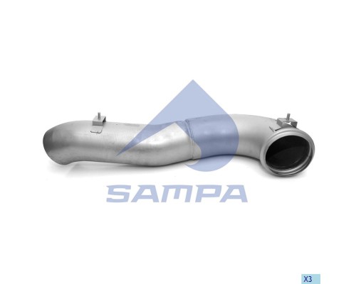 Глушитель VOLVO (ЕВРО-5) SAMPA