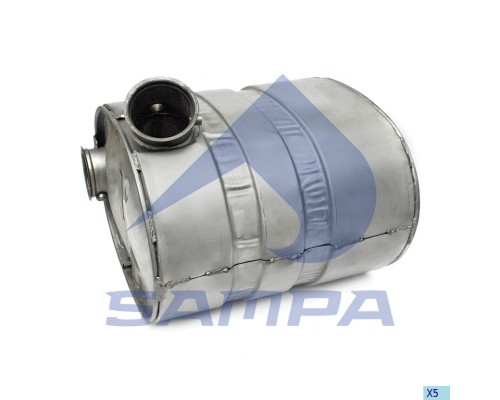 Глушитель VOLVO с катализатором (ЕВРО-5) SAMPA