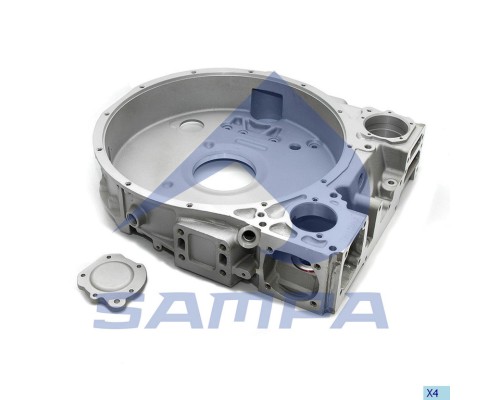Картер MERCEDES дв.OM501A, LA маховика SAMPA