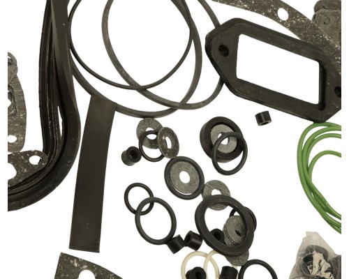 Прокладка двигателя ЯМЗ-238БЕ, ДЕ полный комплект Н/О (РТИ, манж) (49 наименований)