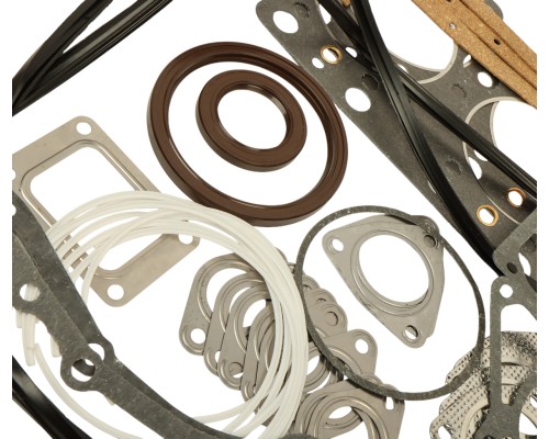 Прокладка двигателя ЯМЗ-238БЕ, ДЕ полный комплект Н/О (РТИ, манж) (49 наименований)