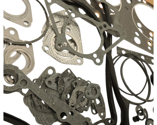 Прокладка двигателя ЯМЗ-238БЕ, ДЕ полный комплект Н/О (РТИ, манж) (49 наименований)