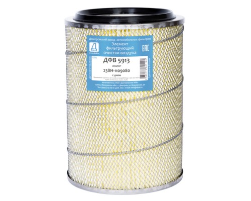 Элемент фильтрующий ЯМЗ-238, 240, 8401 воздушный с дном ДЗАФ