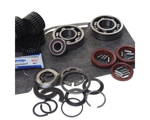 Ремкомплект ГАЗ-3110, 3302 КПП (подшипники, прокладки, сальники, шайбы) С/О АВТОРГ