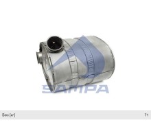 Глушитель VOLVO с катализатором (ЕВРО-5) SAMPA