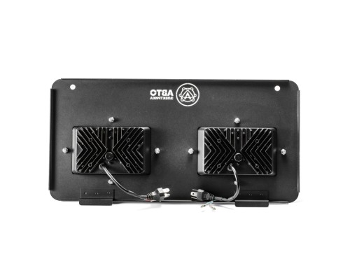 Фара МТЗ передняя прямоуг.светодиодная комплект с ДХО, с поворот, с рамкой крепления AVTOELECTRICA