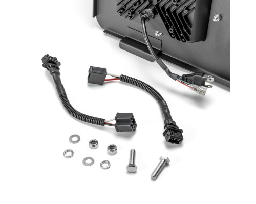 Фара МТЗ передняя прямоуг.светодиодная комплект с ДХО, с поворот, с рамкой крепления AVTOELECTRICA