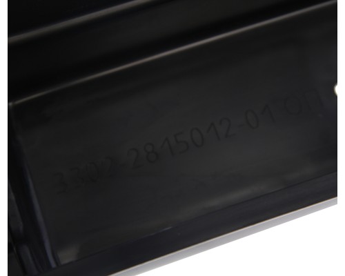 Бампер ГАЗ-3302 задний (брус противоподкатный) пластик ТЕХНОПЛАСТ