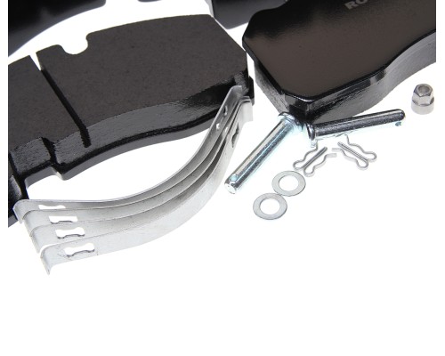 Колодки тормозные BPW дисковые (с выточкой под датчик АБС,  KNORR SB3745) (4шт.) ROSTAR