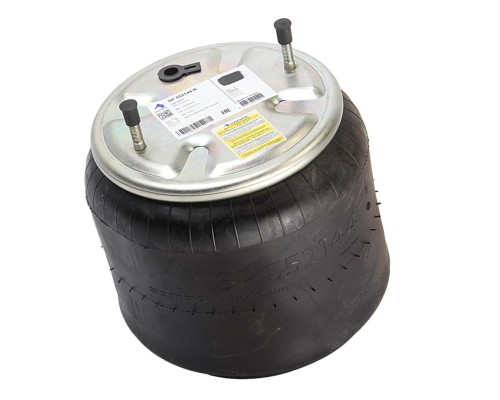 Пневморессора VOLVO (металлический стакан) (2 шп. M10, 1 отв. штуц. M16х1.5мм) SAMPA