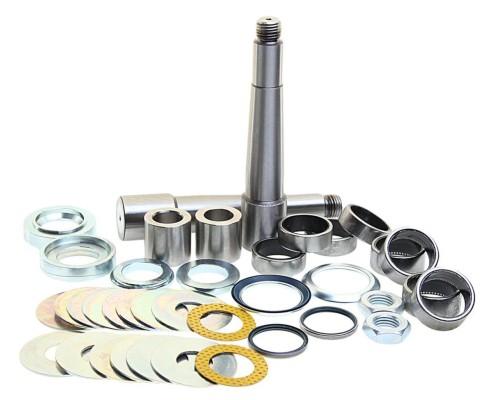 Ремкомплект DAF шкворня (шкворень, втулки, прокладки, подшипники) (к-т на ось) SAMPA