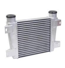 Охладитель ПАЗ-3202, 32053, 3206, КАВЗ, ЗИЛ наддув.возд.алюминиевый (Д-245.7Е1, 245.9-340, 361, 402Х) LUZAR