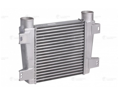 Охладитель ПАЗ-3202, 32053, 3206, КАВЗ, ЗИЛ наддув.возд.алюминиевый (Д-245.7Е1, 245.9-340, 361, 402Х) LUZAR