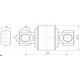 Шарнир КАМАЗ-5308 штанги реактивной РМШ (пневмоподвеска) ROSTAR