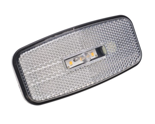 Фонарь габаритный ГАЗ, ПАЗ, КАМАЗ, МАЗ (белый 12/24V, AMP) АТК