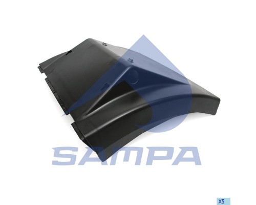 Крыло DAF F, CF, XF75, 85, 95, 105IV заднее задняя часть SAMPA