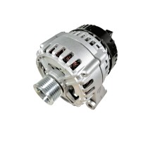 Генератор МАЗ, ЛАЗ, УРАЛ дв.ЯМЗ ЕВРО-3 поликлиновой шкив, монокронштейн 28В 75А AVTOELECTRICA