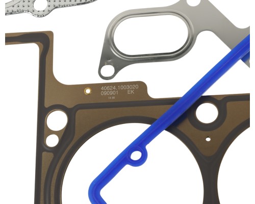 Прокладка двигателя ЗМЗ-405, 409 ЕВРО-3 полный комплект силикон Люкс КВАДРАТИС