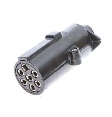 Разъем электрический прицепа ISO 1185 Type N 7-полюсный (вилка пластик) БААЗ (ОАО КАМАЗ)