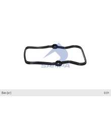 Прокладка крышки клапанной КАМАЗ-5490 MERCEDES Actros дв.OM457LA, HLA резиновая SAMPA