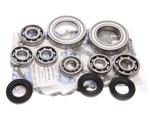 Ремкомплект ГАЗ-33027 коробки раздаточной (подшипники, прокладки, сальники) АВТОРГ