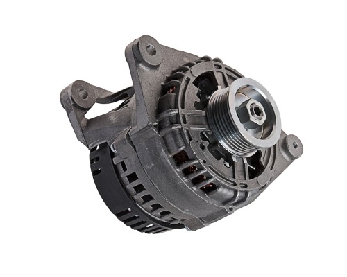 Генератор КАМАЗ дв.740.30, 740-31, 740-50 ЕВРО-2, 3 поликлиновой шкив 28В 95А компакт ELTRA