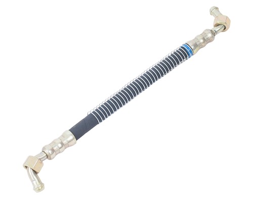 Шланг УРАЛ ГУРа короткий L=410мм (гайка-гайка) в броне УРТ