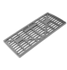 Облицовка радиатора ГАЗ-3307, 4301 пластик ТЕХНОПЛАСТ