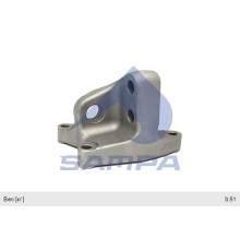 Кронштейн VOLVO RENAULT опоры двигателя SAMPA