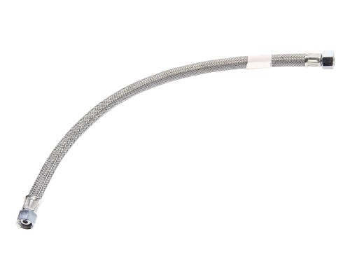 Шланг тормозной КАМАЗ-ЕВРО-2 (гайка-гайка) L=550 в металлической оплетке ТМК