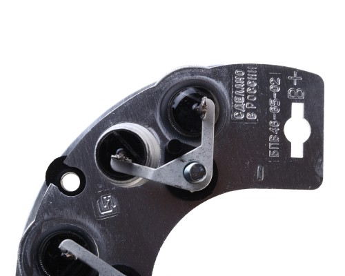 Мост диодный ГАЗ, ЗИЛ, КАВЗ, МОСКВИЧ, УАЗ без дополнительного выпрямителя и штекера (в упаковке) ОРБИТА