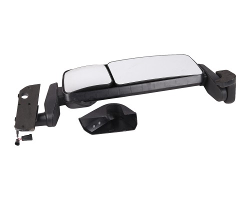 Зеркало боковое SHACMAN SHAANXI левое электрическое с подогревом (замена на DZ14251770130) OE