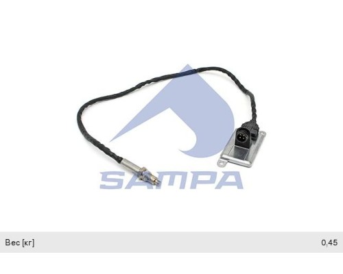 Датчик SCANIA катализатора NOX оксида азота в сборе с блоком (ЕВРО-5) SAMPA