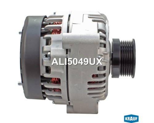 Генератор КАМАЗ дв.740.60, 740.70, 740.50 ЕВРО-3, 4 (6-ручьевой шкив 5PIN) 28В 120А KRAUF