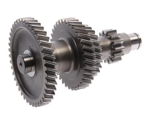 Блок шестерен КПП ГАЗ-53, 3307 вала промежуточного под стопорное кольцо MEGAPOWER