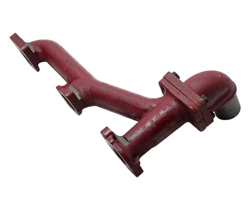 Коллектор Д-243, МТЗ выпускной с переходником в сборе MMЗ