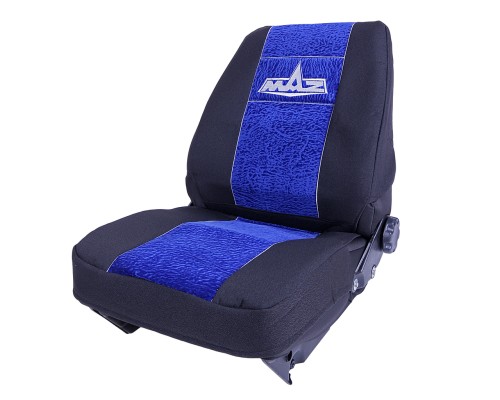 Авточехлы МАЗ ЕВРО жаккард черно-синие комплект АВТОРЕАЛ