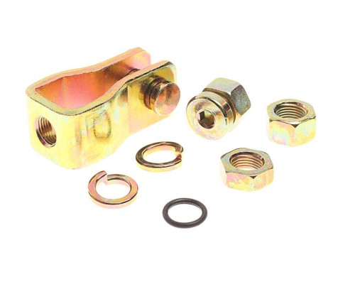 Вилка DAF IVECO MAN MERCEDES камеры тормозной,  энергоаккумулятора (короткая+заглушка, гайки) FEBI