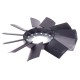 Вентилятор ГАЗ-3302 Бизнес, Соболь без муфты дв.CUMMINS, ШТАЙЕР d=390мм (левое вращение) 11 лопастей