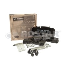 Колодки тормозные BPW дисковые (с выточкой под датчик АБС,  KNORR SB3745) (4шт.) ROSTAR