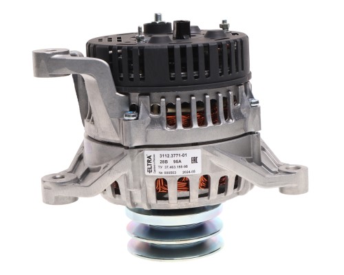 Генератор МАЗ, ЛАЗ, УРАЛ дв.ЯМЗ-236, 7511, 7601 28В 80А компакт(45 7371 9785)АВТОДИЗЕЛЬ