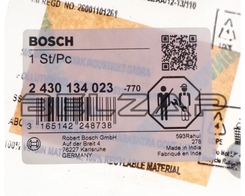 Шайба RENAULT Magnum форсунки, 2430134023, BOSCH