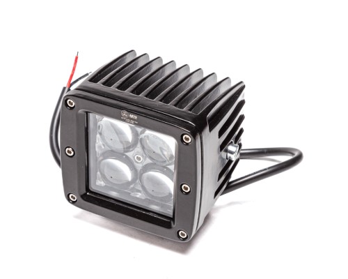Фара рабочего света квадратная 80х75x73 12Вт 4светодиода направленный свет линзованная AVTOELECTRICA