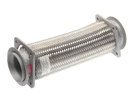 Сильфон КАМАЗ-55111, 54115, 53215, 4326 в сборе в опл. d=80мм L=376мм (нерж. сталь 201)(фланец 6мм) ГС