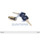 Личинка КАМАЗ-5490 MERCEDES Atego, Actros, Sprinter VW LT замка двери передней с ключом SAMPA