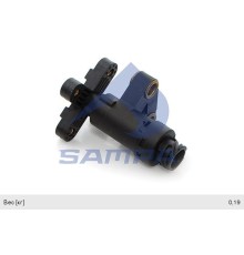 Датчик КАМАЗ-5490 MAN TGA, TGS MERCEDES Actros, Atego уровня пневмоподвески (ECAS) SAMPA