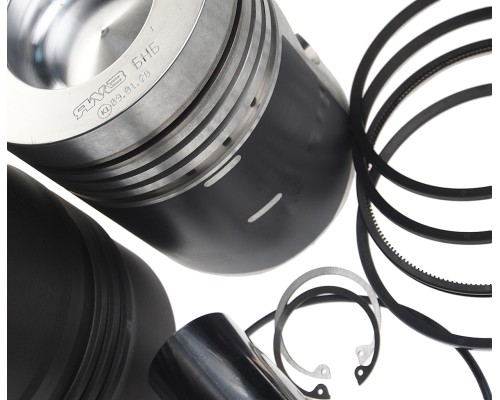 Гильза с поршнем ЯМЗ-238Б (гильза,  поршень,  кольца упл. и ст.,  п/п,  п/кольца) АВТОДИЗЕЛЬ